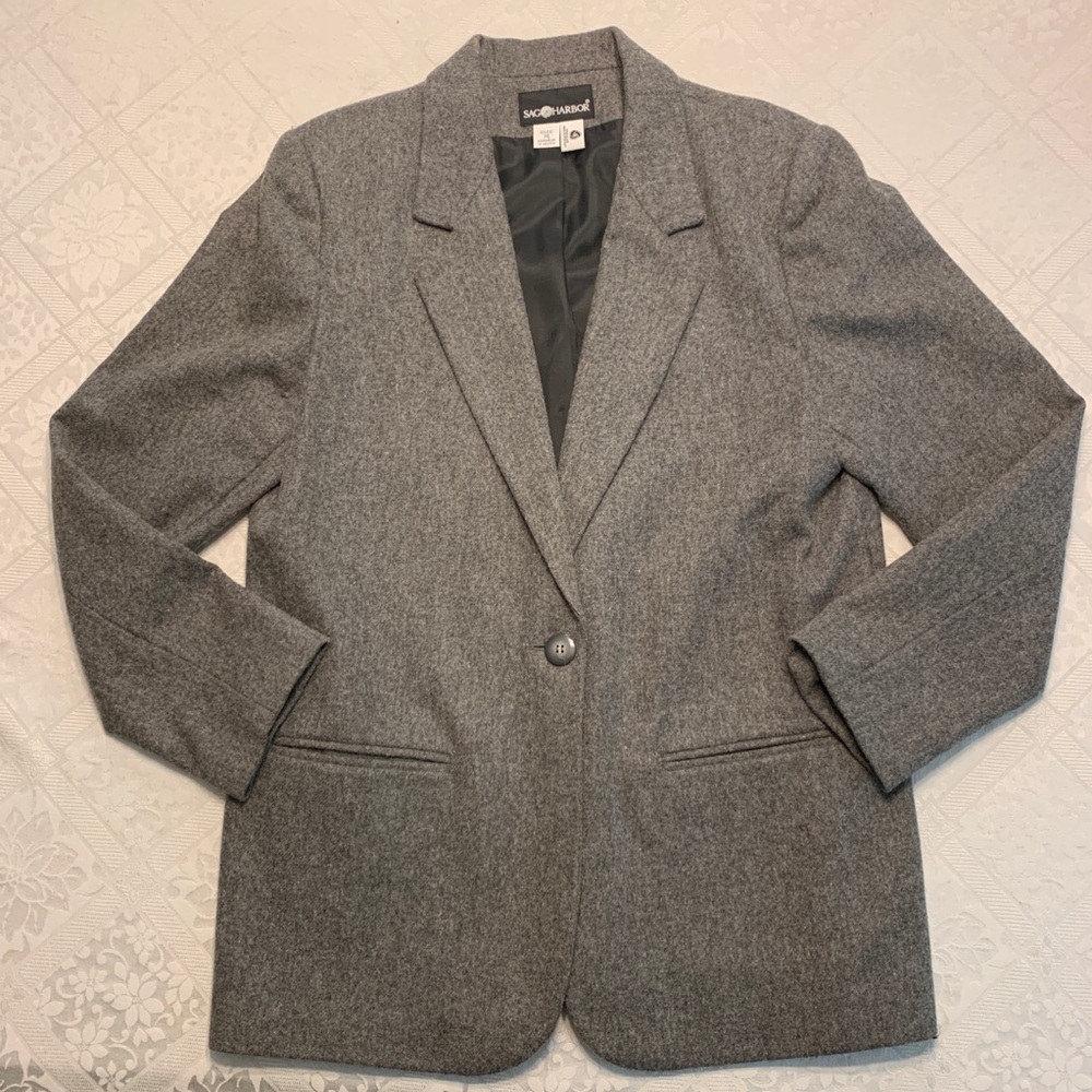 Women’s wool Gray Blazer